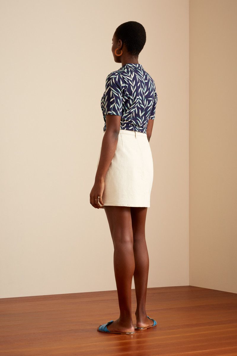 Patty Blouse Buena Vista Blue