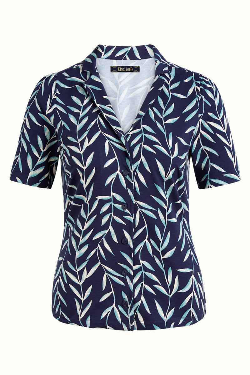 Patty Blouse Buena Vista Blue