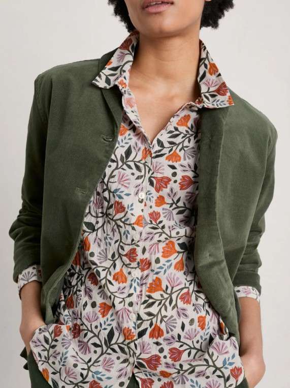 Larissa Shirt Folklore Bloom Aran