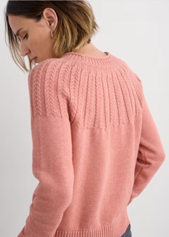 Chat Jumper Dusty Rose