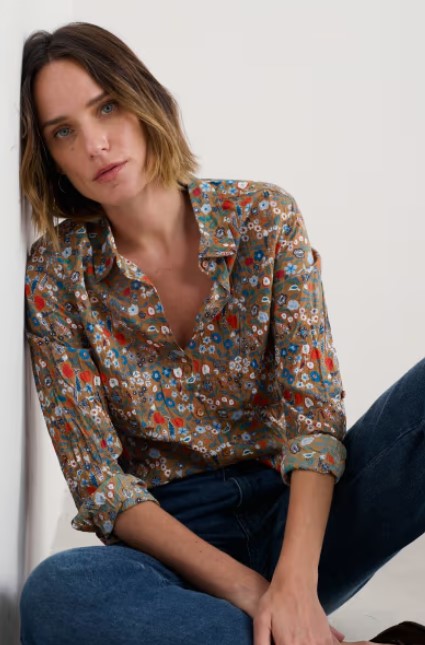 Larissa Shirt Still Life Basket