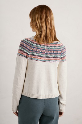 Sweet Pea Cardigan Fence Floral Wild Berry