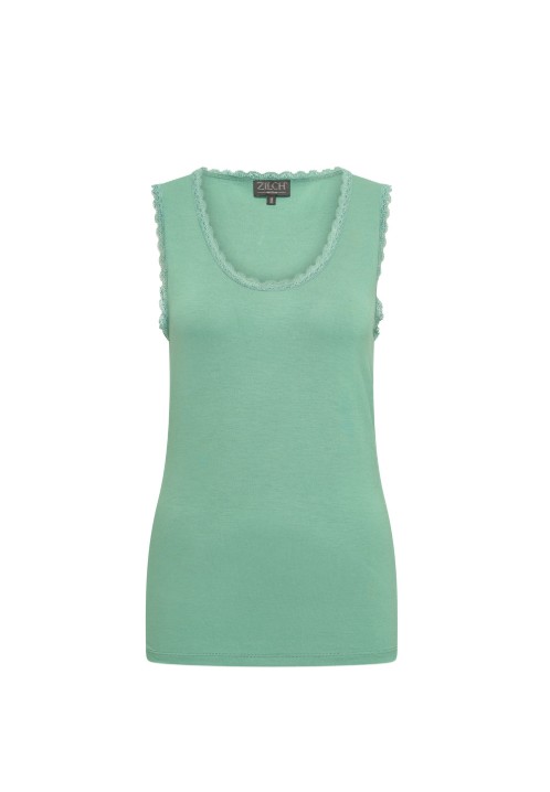 Top Lace Sea Green