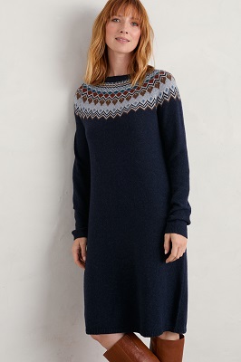 Centrepiece Dress Andrena Maritime Mix