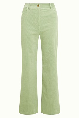 Marcie pants babyrib Basil Green
