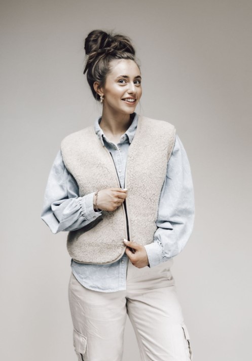 Bodywarmer Pos Light Sand Brown