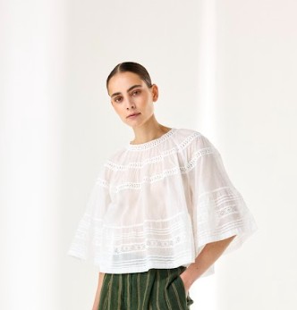 Lindsey Blouse Off White