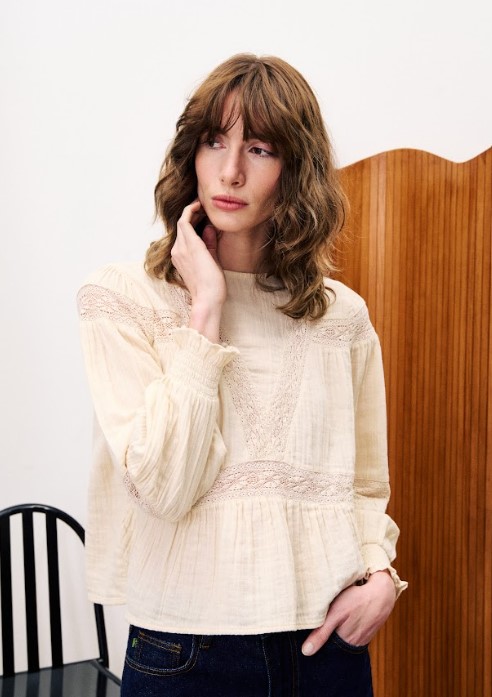 Blouse Creme