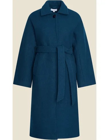Isia Coat Petrol
