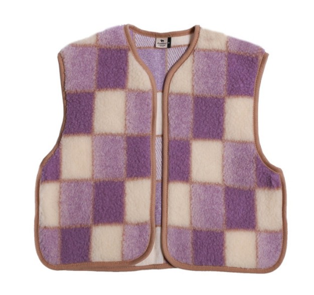 Alwero Gilet Camino Checkered Lilly