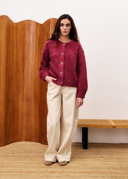 Gilet Bordeaux
