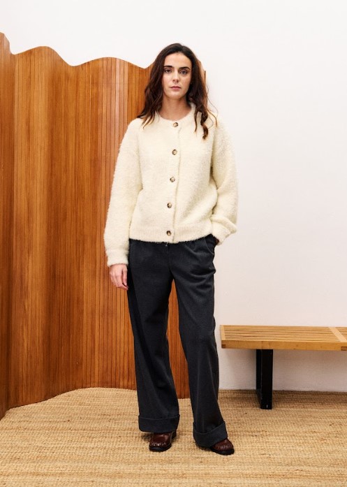 Gilet Creme