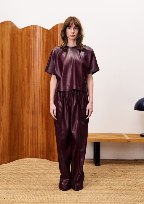 Pantalon Bordeaux