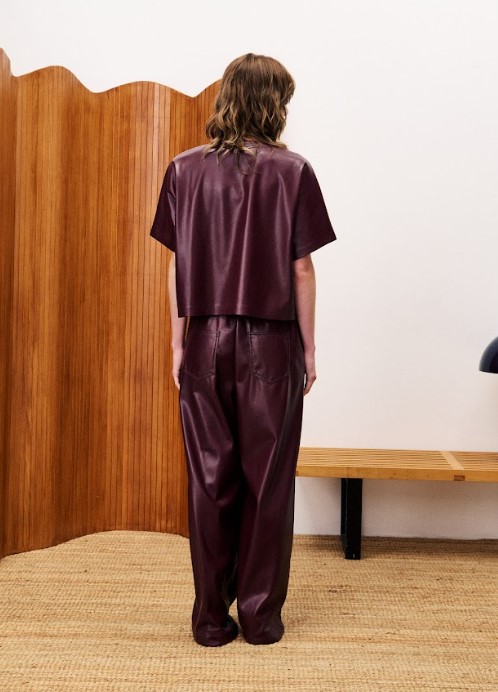 Pantalon Bordeaux