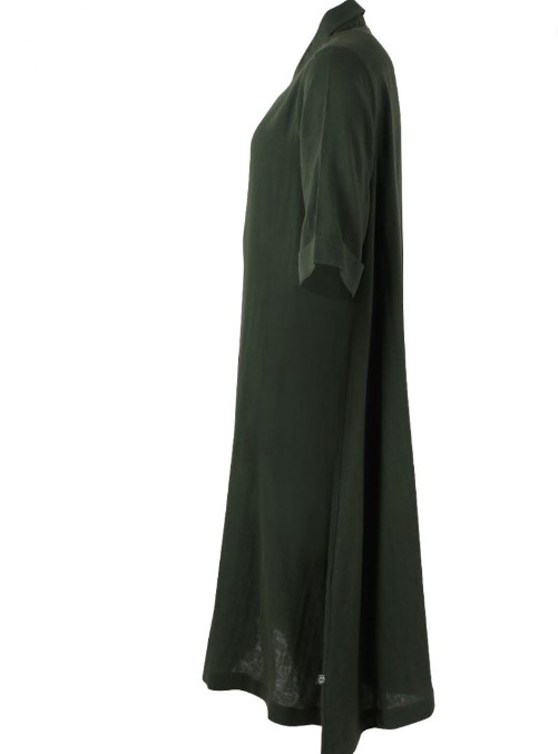 Dananae Cloth Dress Dark Army