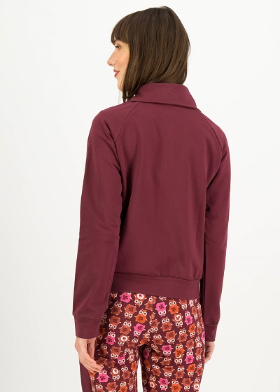 Vitamine Beauty Zip Up raisin Red
