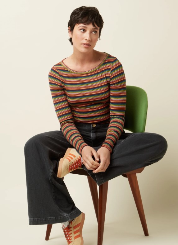 Lili Tee Lumi Stripe Multi Color