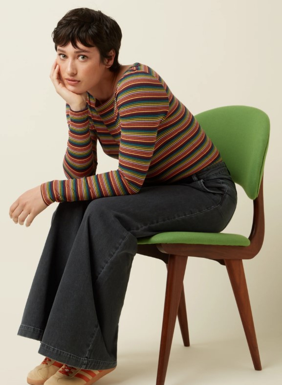 Lili Tee Lumi Stripe Multi Color