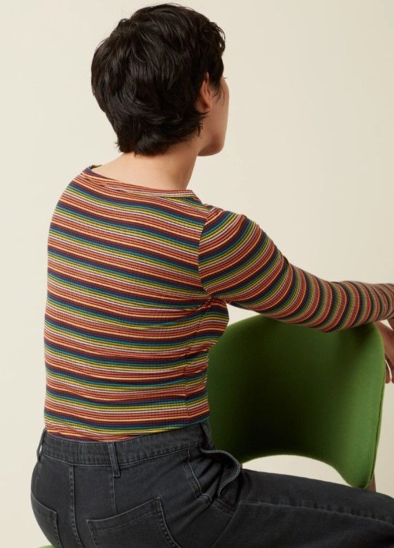 Lili Tee Lumi Stripe Multi Color