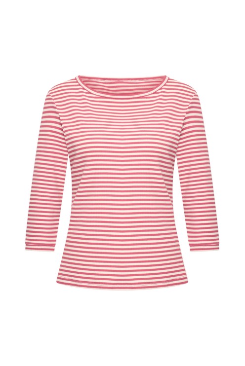 Top Boatneck Two Tone Lipstick