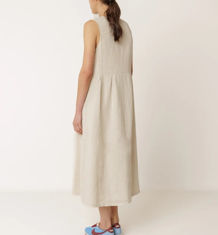 Linnen Multi Position Dress Stone