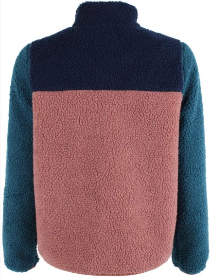 Danebirk Fleece Zip Up Navy/Slate/Roze/Beige/Brick