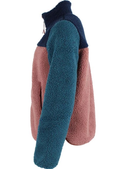 Danebirk Fleece Zip Up Navy/Slate/Roze/Beige/Brick