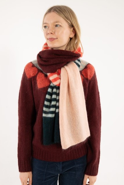 Danefrosty Wool Scarf Multi