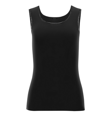 Perfect Line Modal Tank Top Black