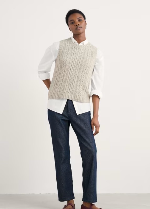 Newlyn Vest Aran