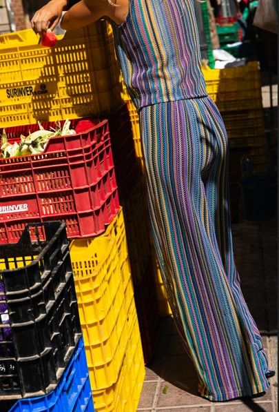 Top Muse Rayures Samba