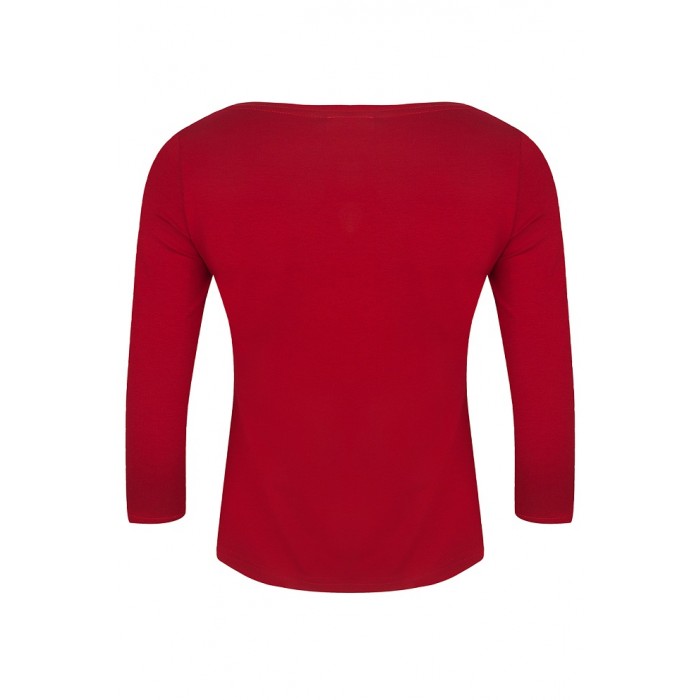 Fairtrade Boatneck Top Red