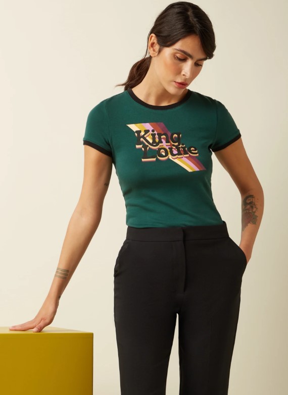 Logo Tee Botanical Green