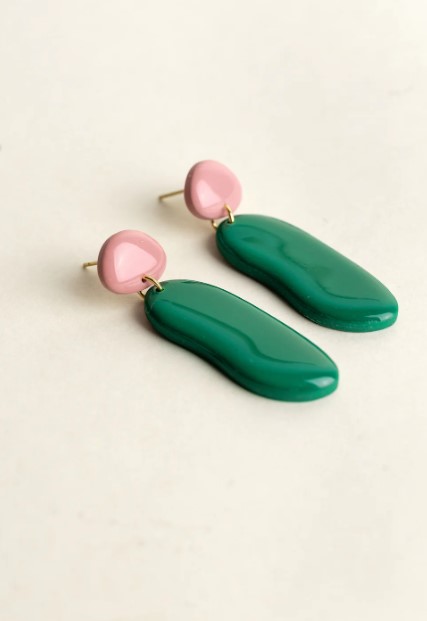 Earrings Nora Bloom Emerald