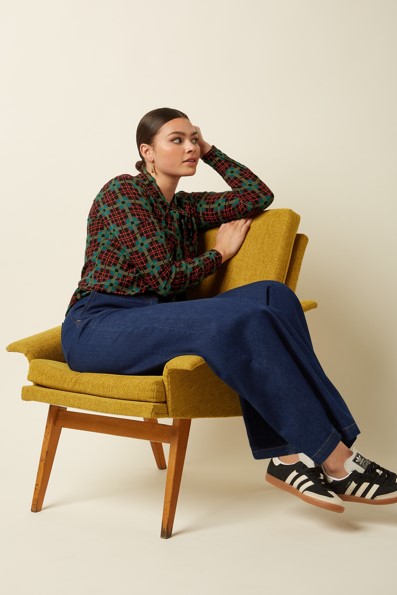 Peppa pants Onyx Denim Deep Blue