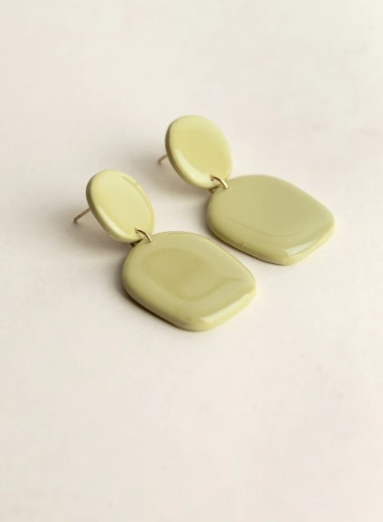 Earrings Nina Avocado