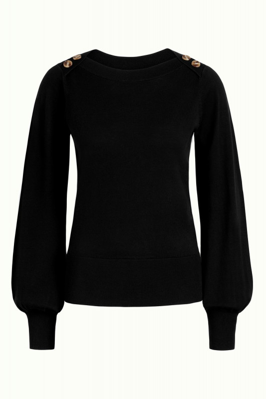 Marie Bell Top Cottonclub Black