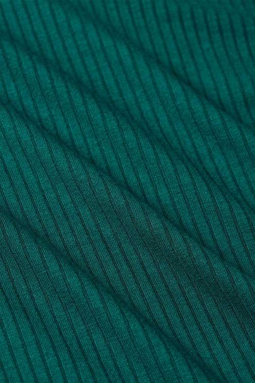 Lili Tee Uni Rib Spruced Green