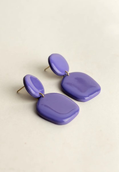 Earrings Nina Blueberry