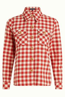 Janice Jacket Nimes Check Red