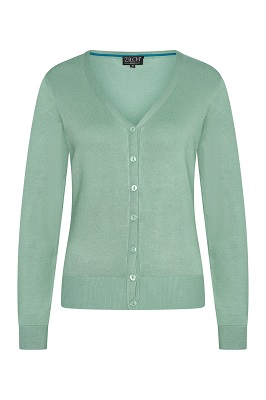 Cardigan V Neck Thyme