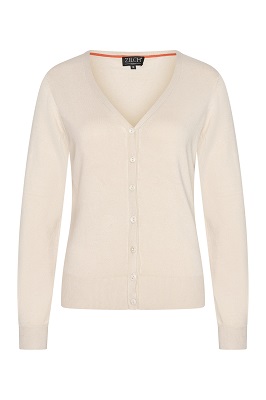 Cardigan V Neck beige