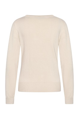Cardigan V Neck beige