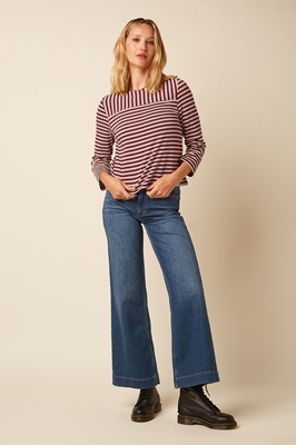 Paige Pants Onyx Denim Washed Bluestone Blue
