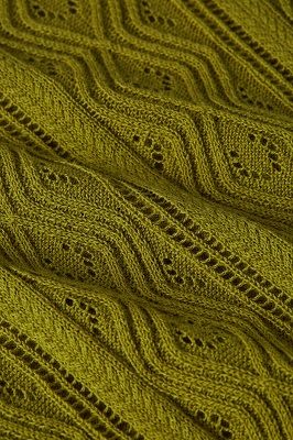 Cardi V Bell Sleeve Herrero Woodbine Green