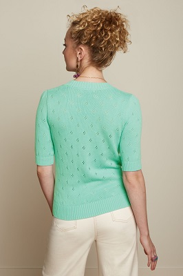 Cardi V Top Maisel Yucca Green