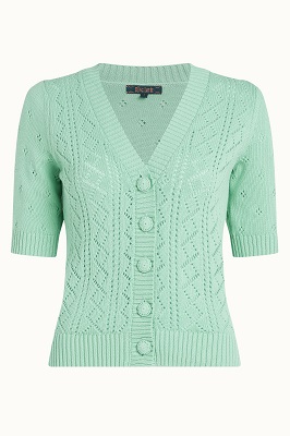 Cardi V Top Maisel Yucca Green