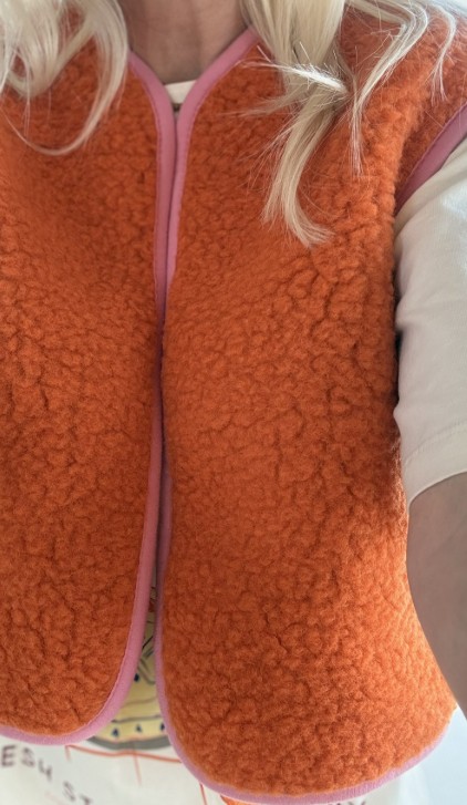 Alwero Gilet camino Orange Bubble