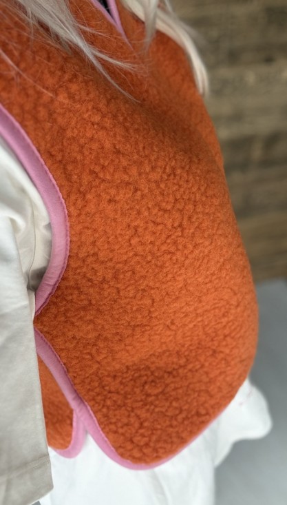 Alwero Gilet camino Orange Bubble