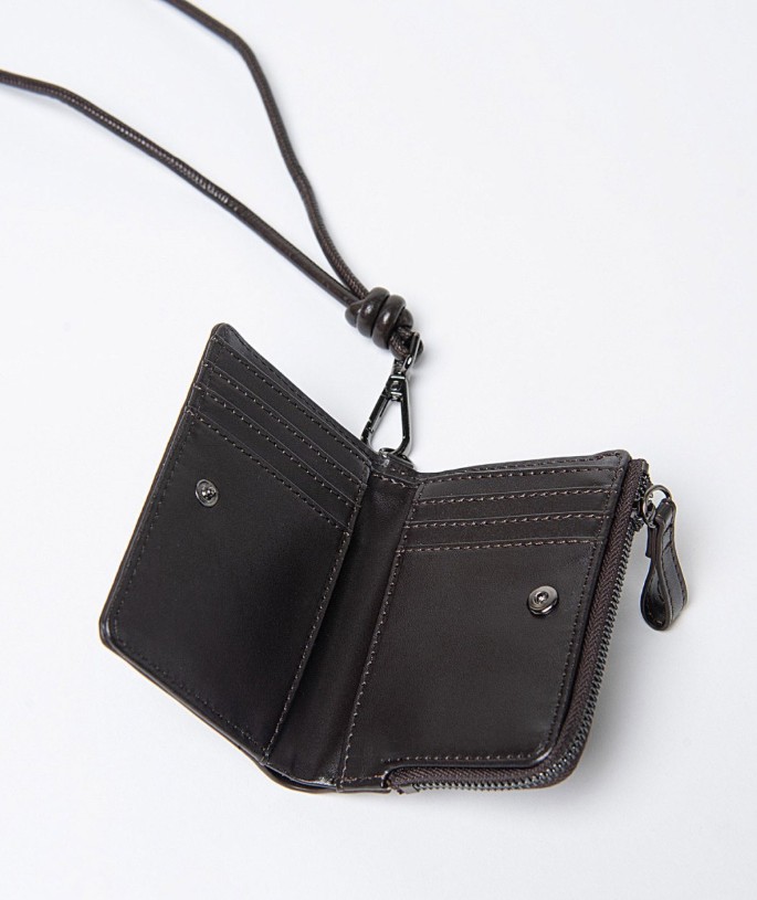Small Crackled Wallet Chocolate
